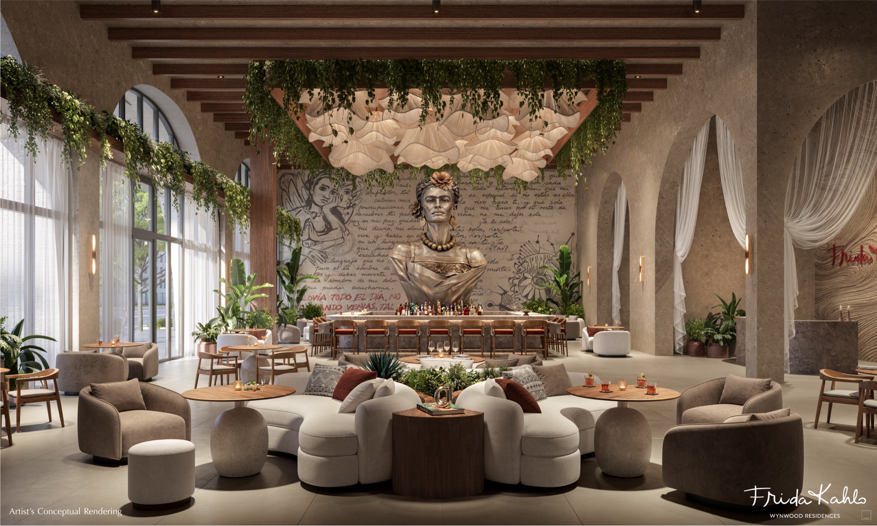 Speakeasy lobby bar — an intimate, curated arrival.